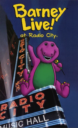Barney Live! at Radio City (poster)