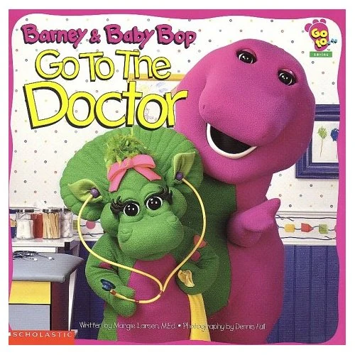 barney baby bop book