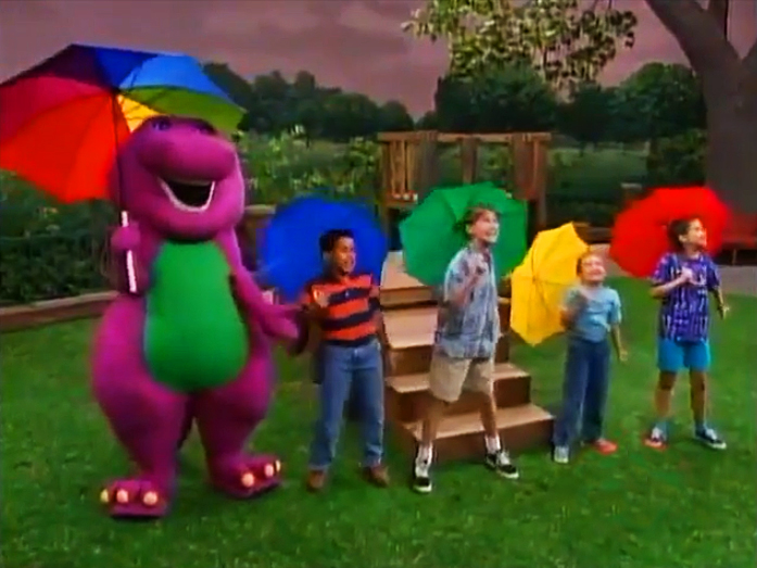 It S A Rainy Day Barney Wiki Fandom