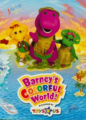 Barney S Colorful World Barney Wiki Fandom - barney en vivo en roblox