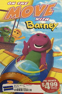 On The Move with Barney (Round and Round We Go and Barney's Adventure Bus)