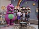 Barney and the children in the classroom (from the episode "All Mixed Up").