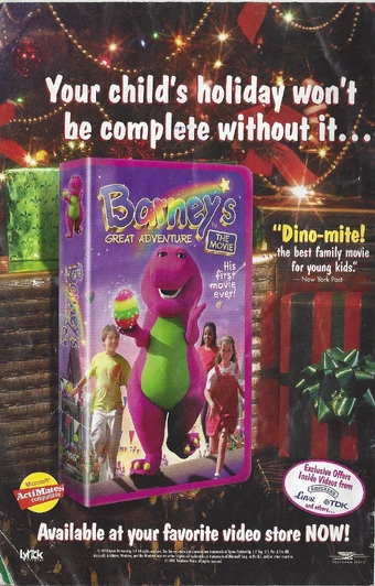 Barney S Great Adventure Barney Wiki Fandom