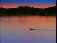 Vlcsnap-2016-07-13-19h10m31s115.png (453 KB) The opening scene of the 1998 logo takes place in a lake surrounded by a forest. It also showcases a waterbird swimming throughout.