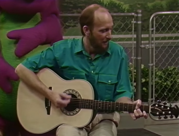 James Turner on Barney & Friends