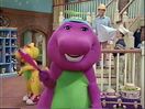 Barney juggling.