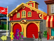 Fire Station & Firefighter Scott