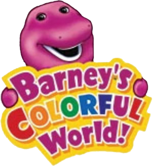 Barney's Colorful World! Logo