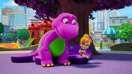 Vivie and Barney in A Big Sad