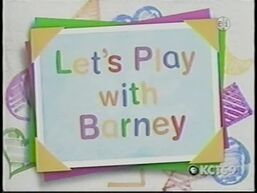 Let's Play with Barney