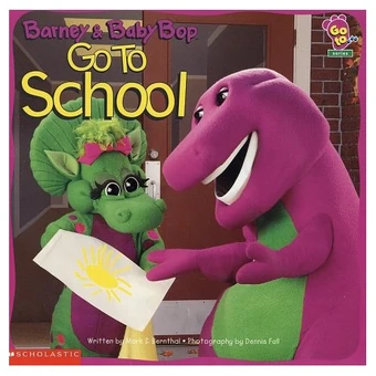 barney baby bop book