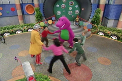 Round and Round We Go | Barney Wiki | Fandom