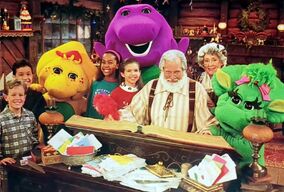 Barney's Night Before Christmas cast