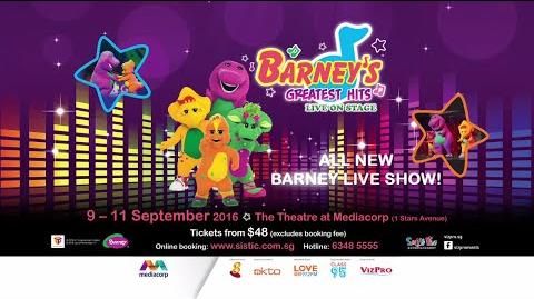 Barney's Greatest Hits Live On Stage!