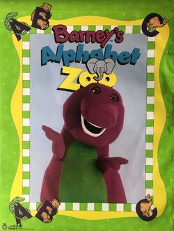 Barney's Alphabet Zoo poster