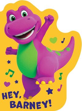 Hey Barney book cover