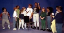 The main cast at rehearsal.