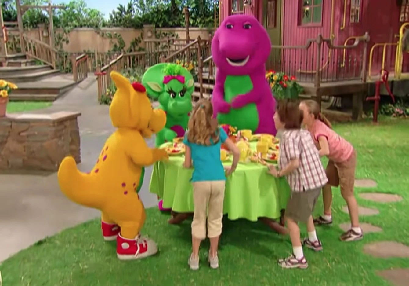 Welcome To My Tea Party Barney Wiki Fandom