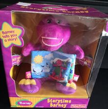 Storytime Barney plush