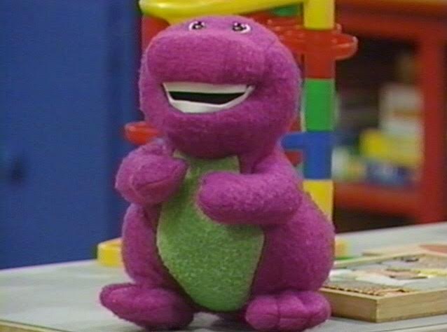 Original barney sales doll 1992