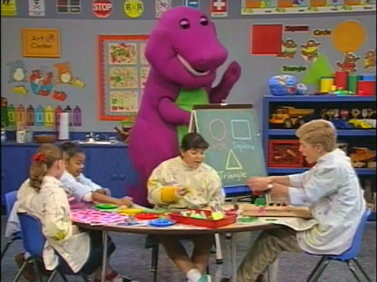 Painting the Shapes Barney Wiki Fandom