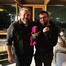 Director Tommy Avallone with Travis Fox.
