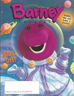 Barney Magazine - Blast Off!