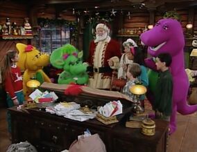 Barney S Night Before Christmas Barney Wiki Fandom