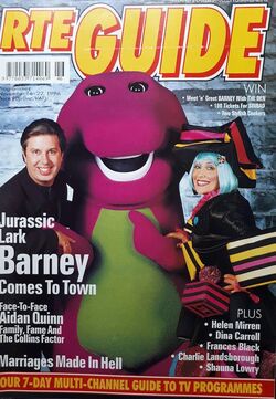 RTE Guide featuring Barney