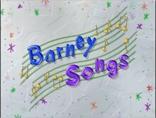 Barney Songs