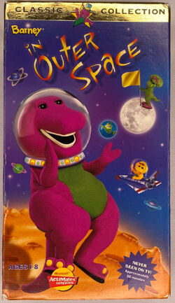 barney in outer space