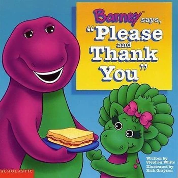 Barney Says, "Please and Thank You" | Barney Wiki | Fandom