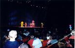 Everyone singing "If All the Raindrops" onstage.