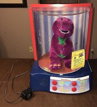 talking barney doll