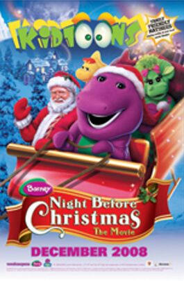 Barney's Night Before Christmas Kidtoons poster