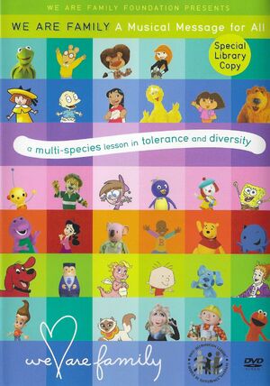 We Are Family- A Musical Message for All 2005 DVD Cover