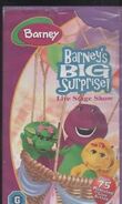 Barney's Big Surprise UK VHS release 2002