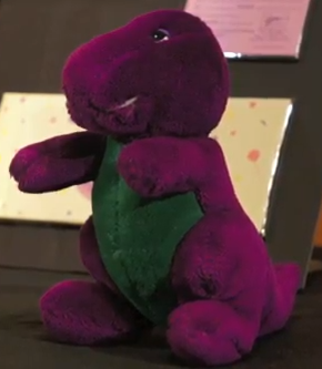 Backyard Gang Barney Plush (Dakin 