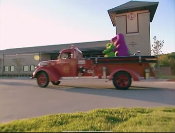 Let's Go to the Fire House | Barney Wiki | Fandom