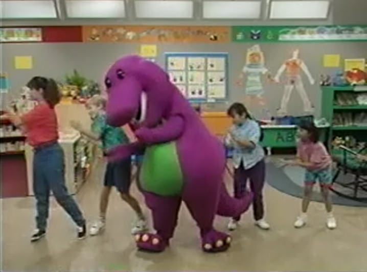 The Clapping Song Barney Wiki Fandom - barney is a dinosaur loud roblox id