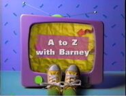 A to Z with Barney