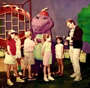 Barney & the cast