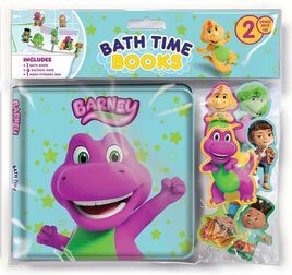 Barney Bath Time Books