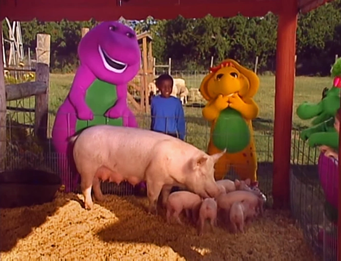Barber, Barber, Shave a Pig Barney Wiki Fandom