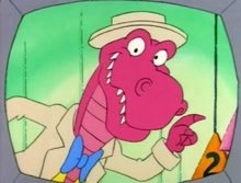 Sydney the Pink Dinosaur