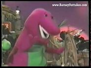 Barney Bloopers-Outtakes - I Guess I Don't Know My Own Strength (Barney's Beach Party - VHS)