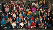 Cast and crew of the third season of Barney & Friends.