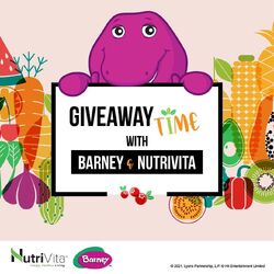 Barney Nutrivita giveaway