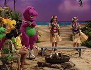 Barney's Beach Party
