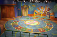 Stage left view of the set for Can You Sing That Song?.